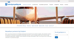 Desktop Screenshot of book-airport-parking.com